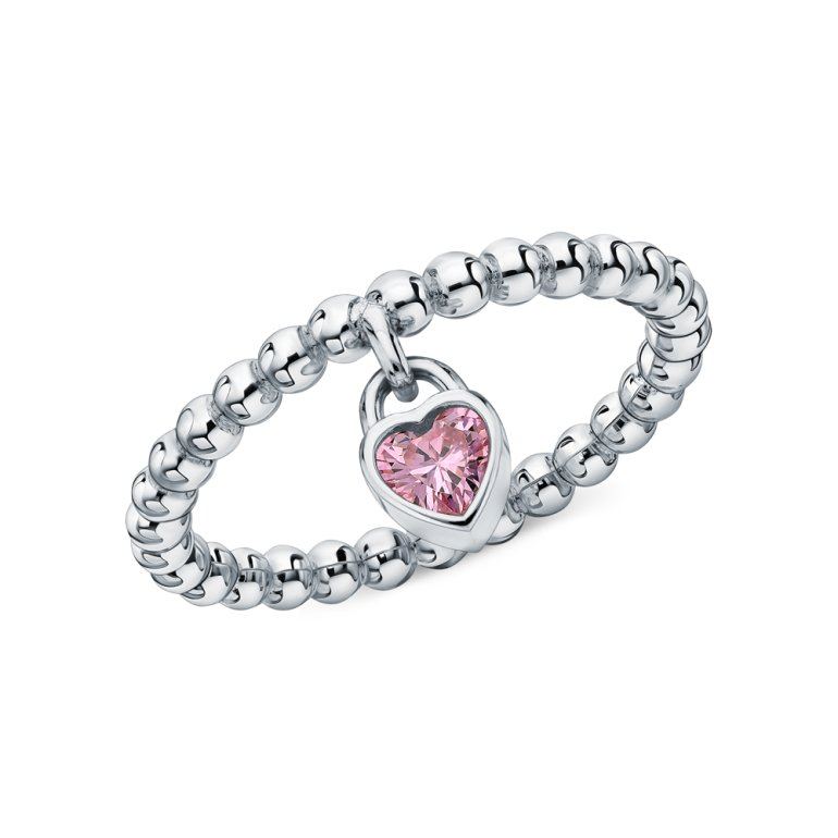 Серебряное кольцо с фианитами