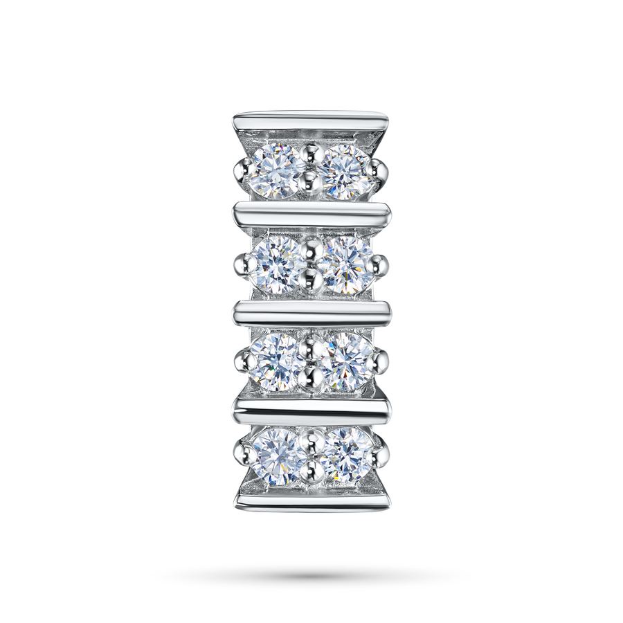 Классическая подвеска из белого золота э4712пд03210004_white
