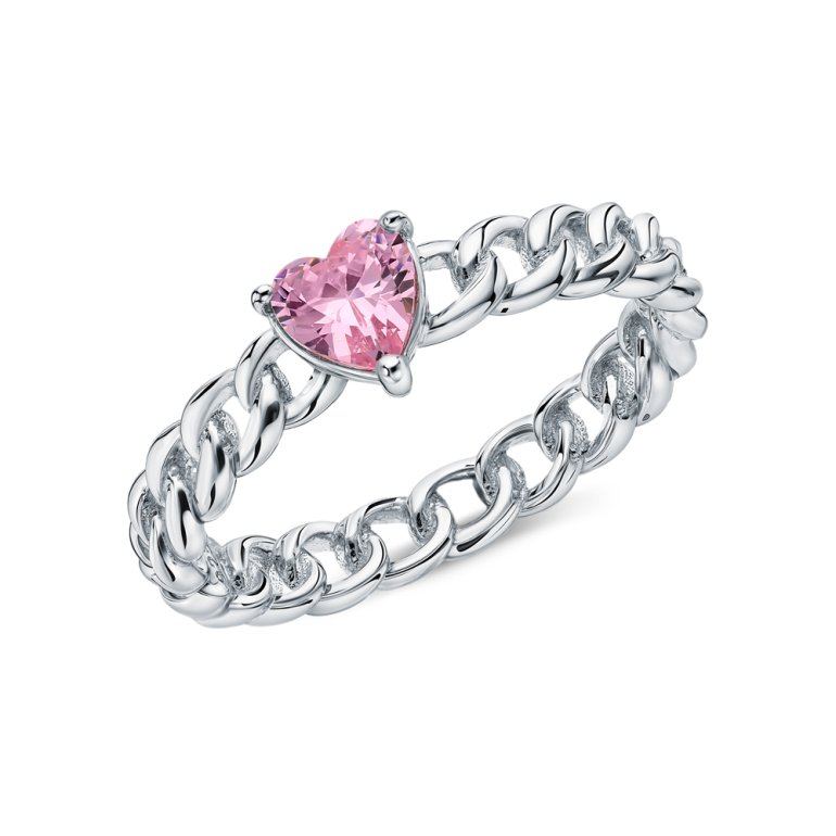 Серебряное кольцо с фианитами