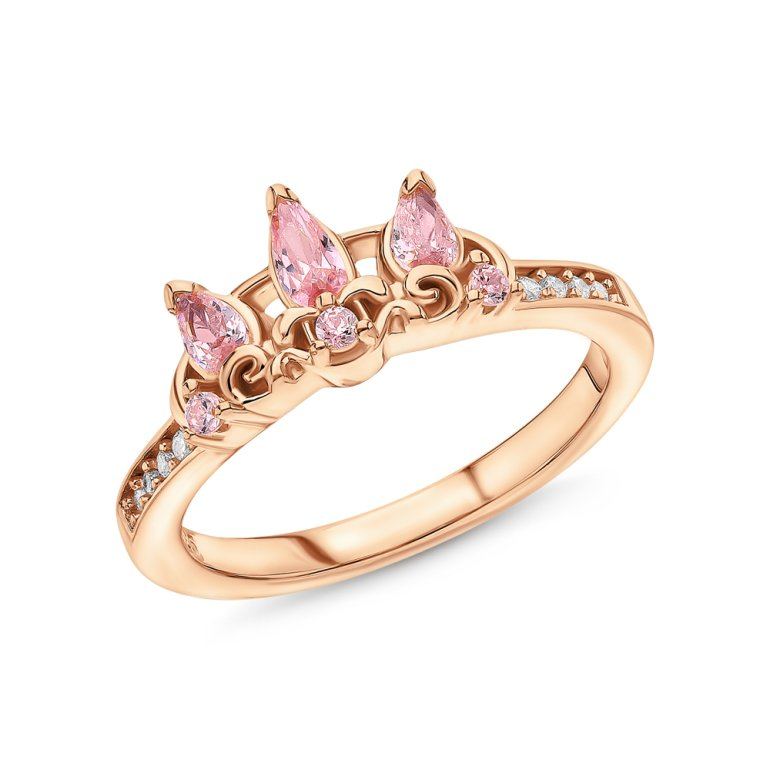 Серебряное кольцо с фианитами