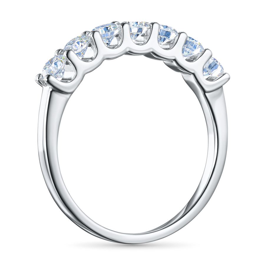 Классическое кольцо из белого золота э4712кц09200956_white — фото 4