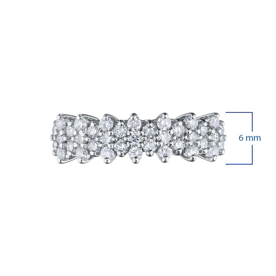 Классическое кольцо из белого золота с бриллиантами э4701кц05186600 — фото 3