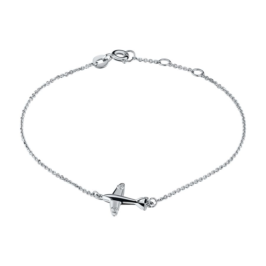 Браслет из серебра э0612бр04202966_white