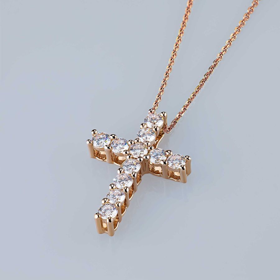 Подвеска из красного золота э0212пд10231253_white — фото 4