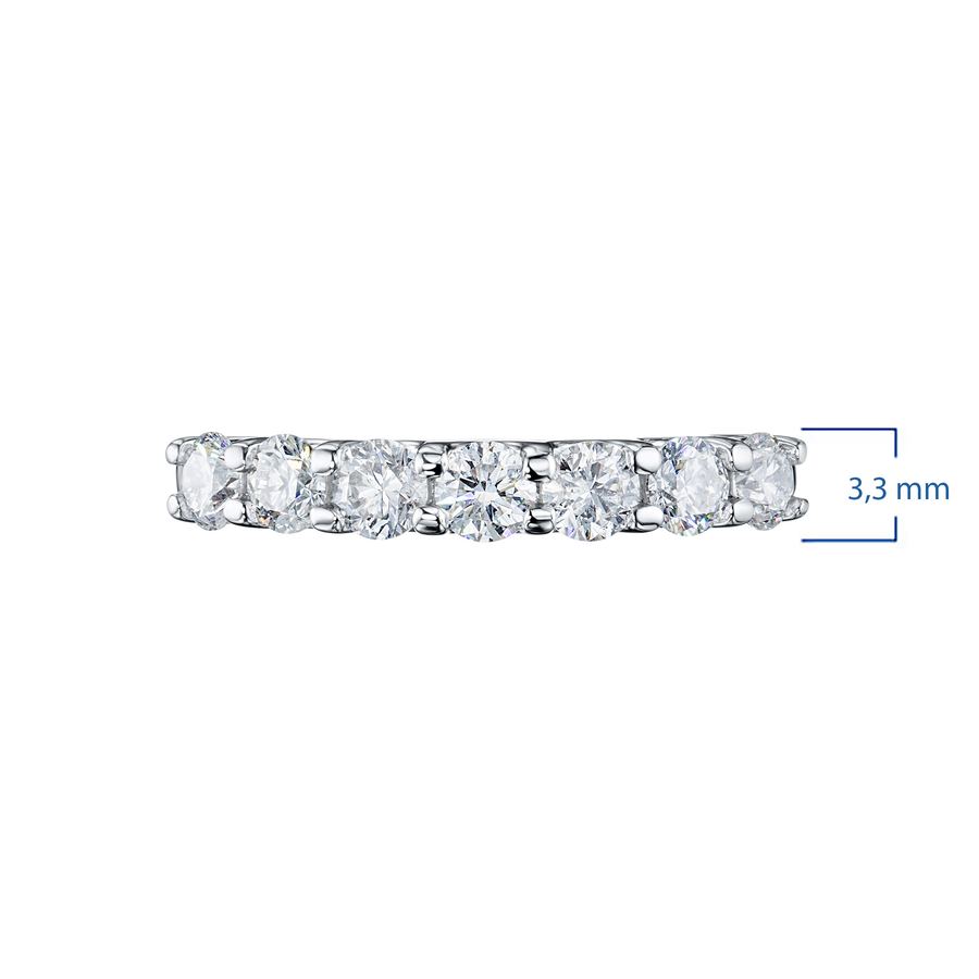 Кольцо из белого золота с бриллиантами э4701кц10200952 — фото 3