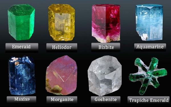 beryl-varieties