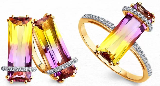 серьги-с-аметрином